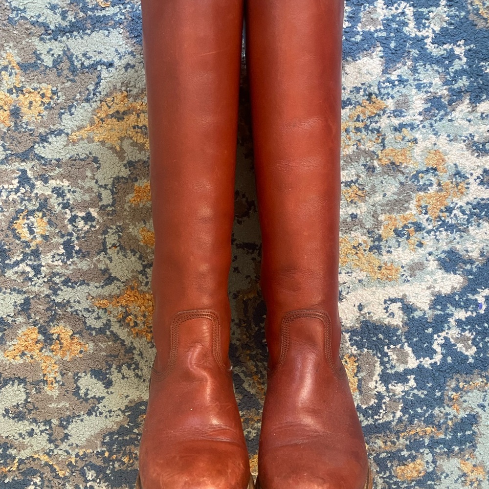 Vintage Frye Pull on Riding Boots, size 7 (runs slightly small)